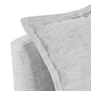 Molly 3-Piece Modular Sofa - Silver Grey