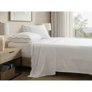 Harbor House Brielle Scalloped Edge Cotton Sheet Set