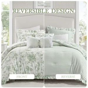 Madison Park Essentials Adele Comforter Set with Decorative Pillows