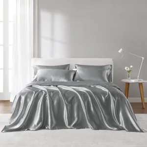 Madison Park Essentials Satin Luxury Sheet Set