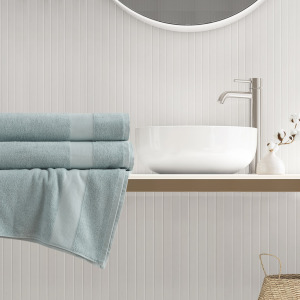 500GSM Plush 2pc XL Towel Set - Seafoam