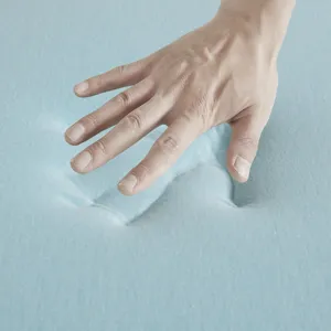 3\" Gel Memory Foam with 3M Cover Queen Mattress Topper - White