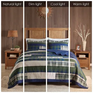Woolrich Spruce Hill Oversized Cotton Quilt Mini Set