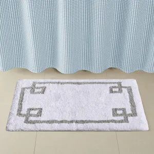 Evan Cotton Tufted Bath Rug 24x72 - White