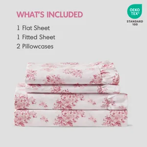 Intelligent Design Microfiber Ruffle Sheets