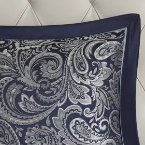 Madison Park Aubrey 12 Piece Comforter Set with Cotton Bed Sheets