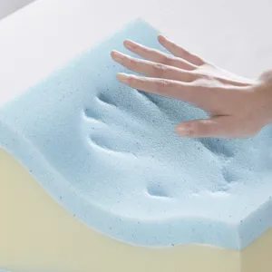 Memory Foam Knee Pillow - White