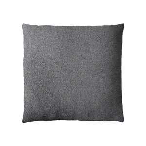 Scarlett Solid Square Pillow - Dark Grey
