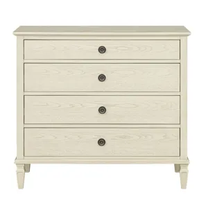 Victoria 4-drawer wood dresser (40\") - Antique Cream