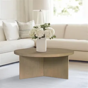 Sadie Round Coffee table - Reclaimed Greige