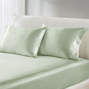 Madison Park Essentials Satin Luxury 2 PC Pillowcases