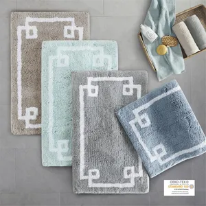 Evan Cotton Tufted Bath Rug 24x72 - Seafoam