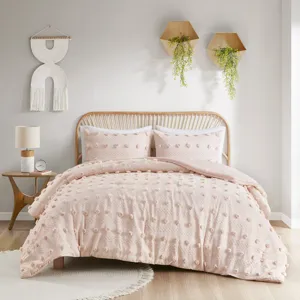 Intelligent Design Lucy Clip Jacquard Comforter Set