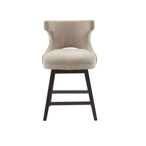 Emmett 25.75\" Swivel Counter Stool - Beige