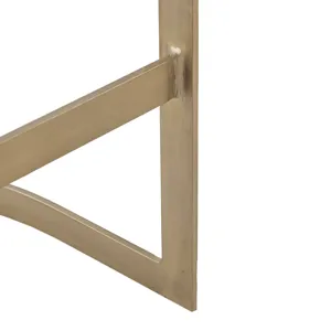 Maison Counter Stool - Charcoal/Antique Gold