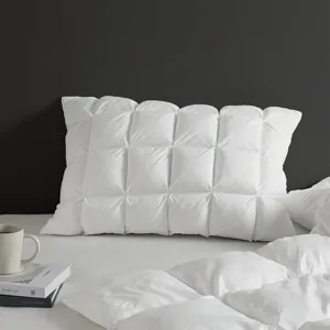 Stay Puffed Overfilled Pillow Protector Single Piece - White