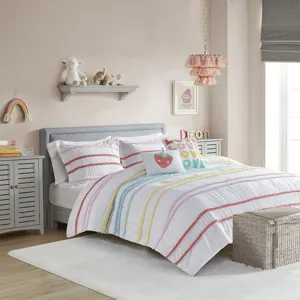 Urban Habitat Kids Haisley Cotton Comforter Set with Chenille Trim