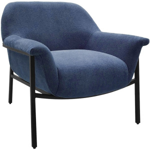 Sabrina Accent Chair - Navy Blue