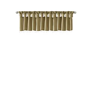 Madison Park Emilia Lightweight Faux Silk Valance With Beads