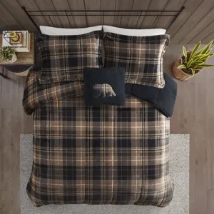 Woolrich Alton Plush to Sherpa Down Alternative Comforter Set