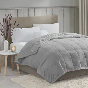 Madison Park Coleman Reversible HeiQ Smart Temperature Down Alternative Blanket