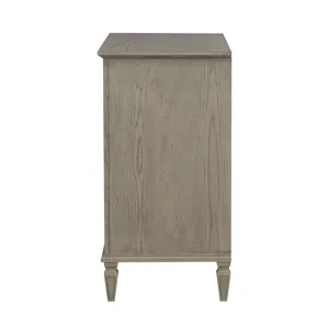 Victoria 4-drawer wood dresser (40\") - Reclaimed Grey