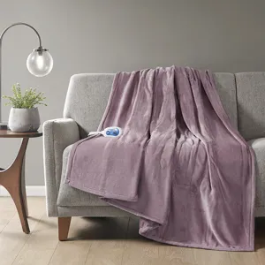 Beautyrest Plush Heated Throw
