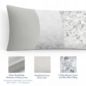 Madison Park Lumi cooling body pillow