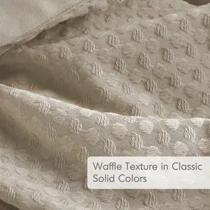 Comfort Spaces Mina Weave Textured Duvet Cover Set