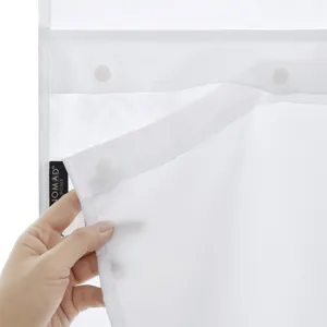 Nomad Home Plain Weave Essential Shower Curtain - Pindot