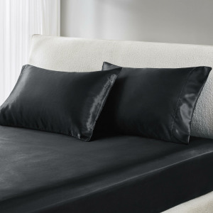 Madison Park Essentials Satin Luxury 2 PC Pillowcases