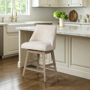 Winfield Swivel Counter Stool - Grey