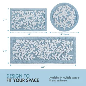 Madison Park Serene Cotton Tufted Bath Rug