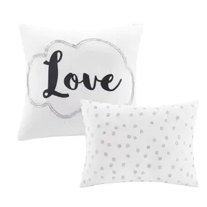 Intelligent Design Raina Metallic Printed Comforter Set