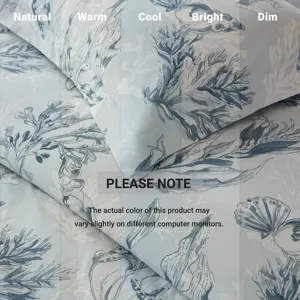 Harbor House Paros Coral Reef 100% Cotton Sateen Duvet Cover Set
