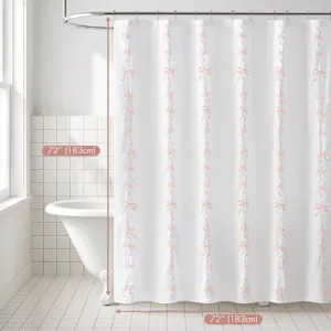 Madison Park Essentials Addison Shower Curtain Set