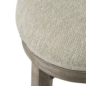 Oaktown Swivel Counter Stool - Cream/Reclaimed Grey