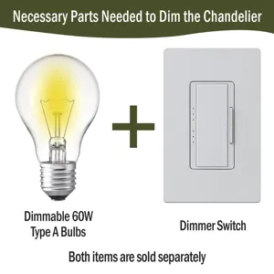 Isla Isla Dimmable Layered Capiz Chandelier - White