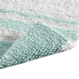 Madison Park Spa Cotton Reversible Bath Rug
