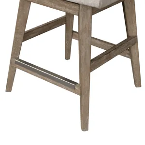 Winfield Swivel Counter Stool - Grey