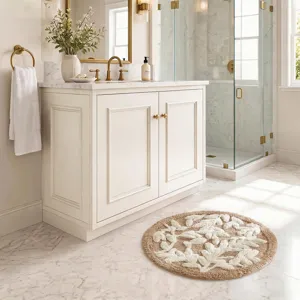 Madison Park Serene Cotton Tufted Bath Rug