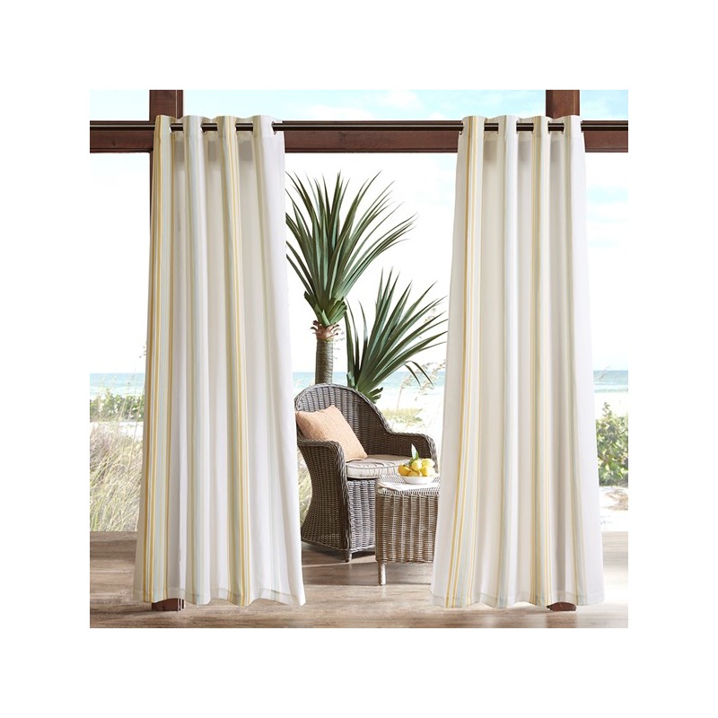 Newport Printed Stripe 3M Scotchgard Outdoor Panel