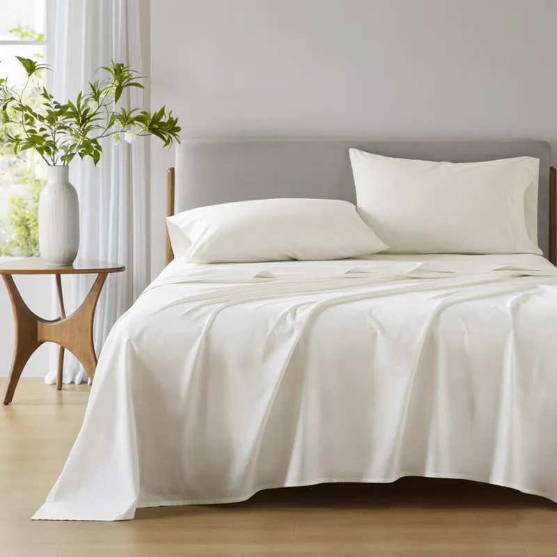 510 Design Cotton 144TC 100% Cotton Solid Sheet Set