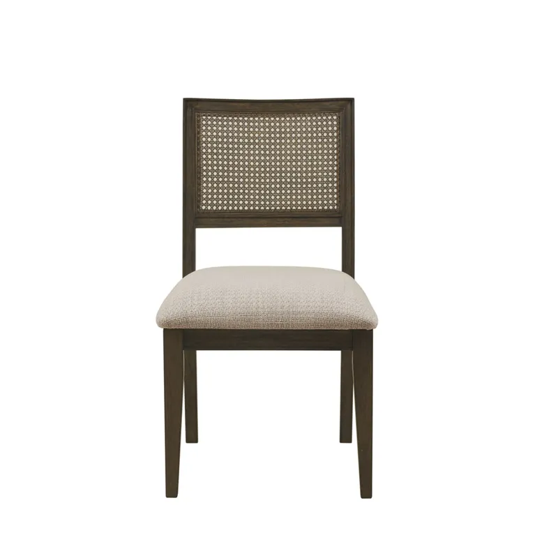 Kelly Armless Dining Chair Set of 2 - Brown