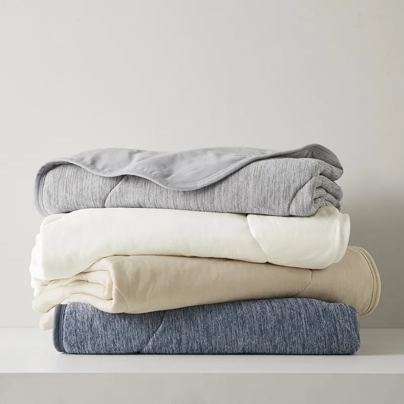Cooling Touch Down Alternative Throw - Navy