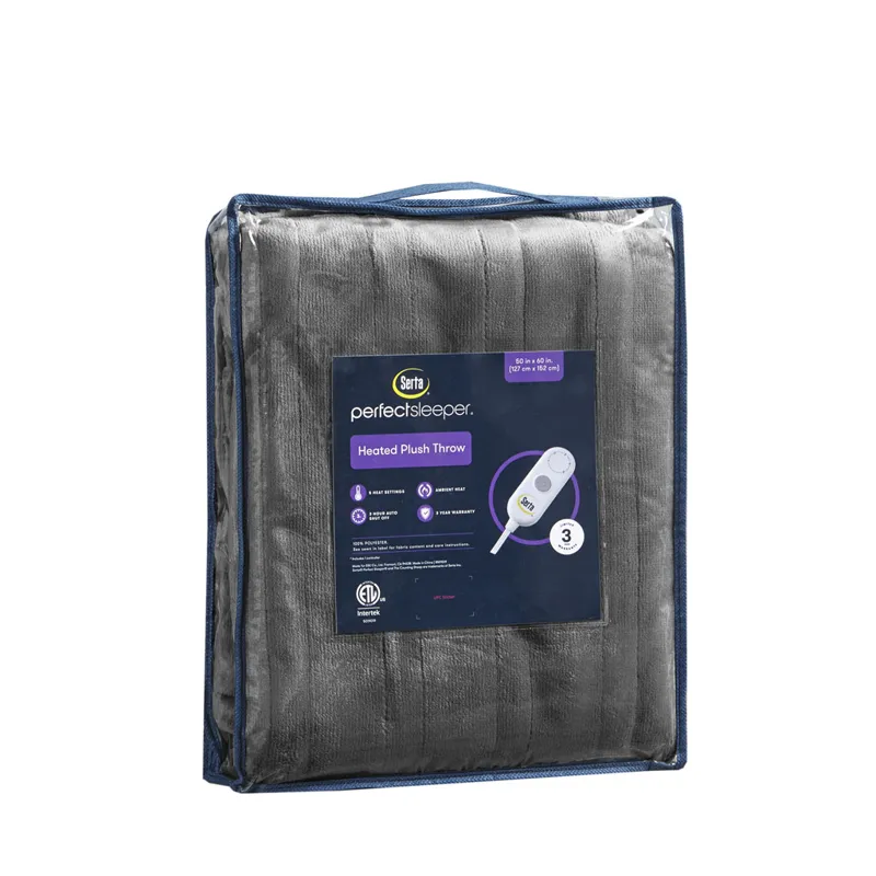 Beautyrest Plush Heated Throw