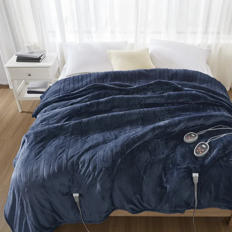 Beautyrest Heated Microlight to Berber Blanket