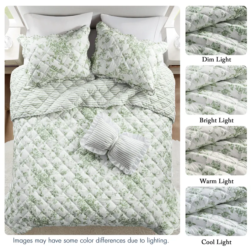 Madison Park Essentials Adele Quilt Set