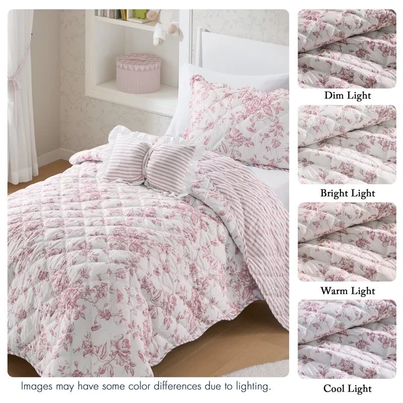 Madison Park Essentials Adele Quilt Set
