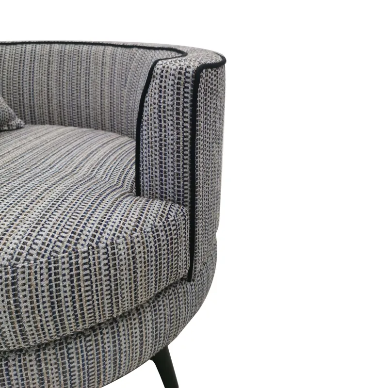 Harper Swivel Chair - Stripe/Multi